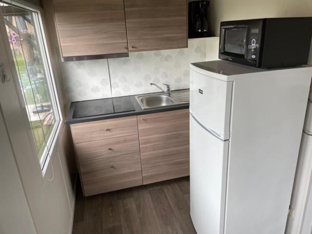 Camping Thalassa Belgische Kust Chalet Bredene Exteriör bild