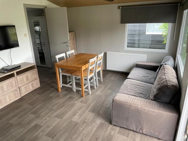 Camping Thalassa Belgische Kust Chalet Bredene Exteriör bild
